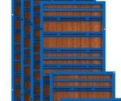 Coffrage banche acier 184m²