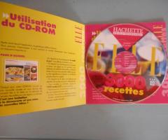 CD Rom "Elle 3000 recettes"