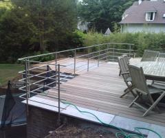 balustrade en kit inox