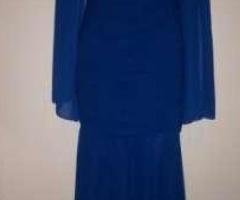 Robe sirène bleue NEUVE avec étiquette - Taille S