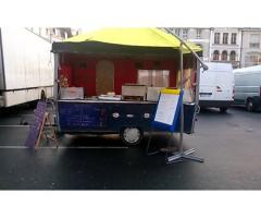 Caravane pliante pour marchés