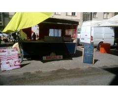 Caravane pliante pour marchés