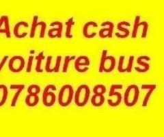 Achat 7j/7 CASH Voiture Bus 4X4 Occasion en l'état