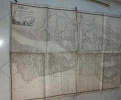 Plan de Brest son camp retranché et les environs 1807