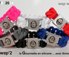 La Gourmette en silicone ...by wap wap® - 1