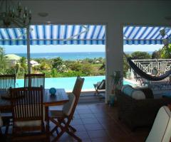 Guadeloupe, panoramique vue mer, maison archi, 300m2