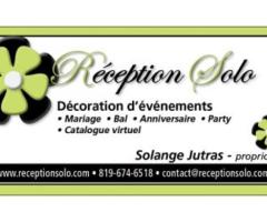 Services de décoration d'événements ! Promo 15% !