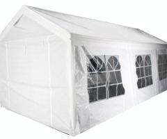 Tonnelles de réception 3 x 6m blanc, PEREL