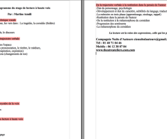 Lecture à haute voix