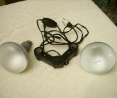 support double universel avec lampes