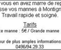 repassage à prix attrayants
