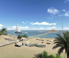 F2 meuble piscine plage privee mer a 300m