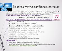 Boostez votre confiance en vous : samedi 7 mars 2015
