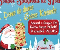 soirée spaghetti de Noel samedi 17/12/16 karaskobar à Liège