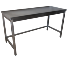 Table centrale inox