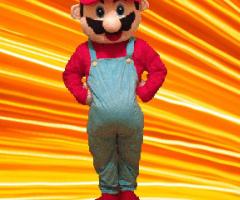 Mascotte fête enfant surprise MARIO MINION et location costume