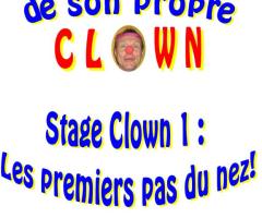 Stage A la découverte de son propre Clown