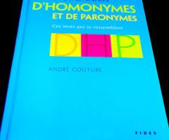Dictionnaire d'Homonymes et de patronymes - 1