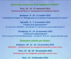 Séminaire sur l'enseignement de Grigori Grabovoï