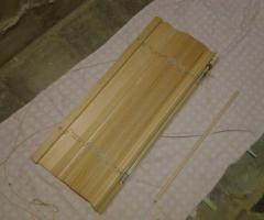 stores en bois bouelau