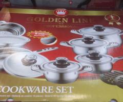 Casserole  16pcs inox golden line Promo   49€