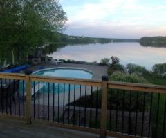 Chalet à louer sur la rive du Lac-Etchemin