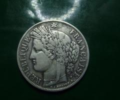Monnaie 5 francs Ceres 1850 K