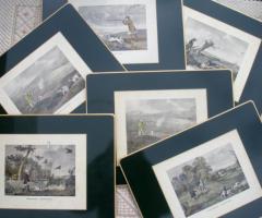 Lot de 6 sets "anglais" en très bel état.