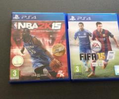 NBA 2k15 et FIFA 15 (PS4) à vendre - 1