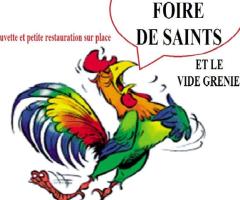 Foire Campagnarde, Artisanale et Vide-Grenier de Saints