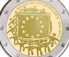 Pièce 2 € commémorative Belgique 2015