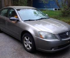 nissan altima 2005 2.5S ,4 cylindres