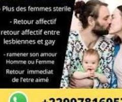 Rituel de retour affectif immédiat en 24h +22997816957 whatsapp