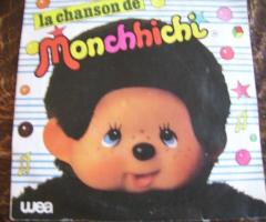 disque 45 T - La chanson de Monchichi