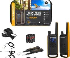 Talkie walkie Motorola T82 Extreme Twin Noir/Jaune