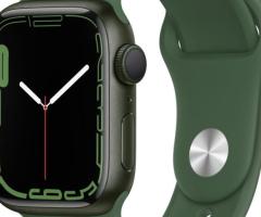 Apple Watch Series 7 (Gps) - Boitier 41 Mm Aluminium Vert Avec Bracelet Sport Vert