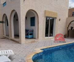 LOCATION SAISONNIÈRE D UNE VILLA AVEC PISCINE A HOUMT SOUK DJERBA