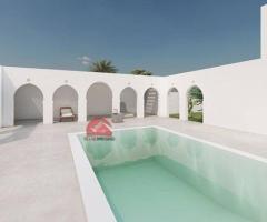 A VENDRE UN MODÈLE DE PROJET CLÉ EN MAIN A HOUMT SOUK DJERBA