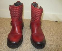 Bottines rouges T 38