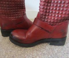 Bottines rouges T 38