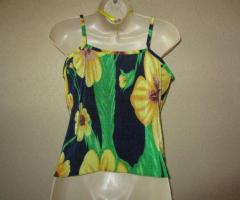 Crop top fleuri T 40/42